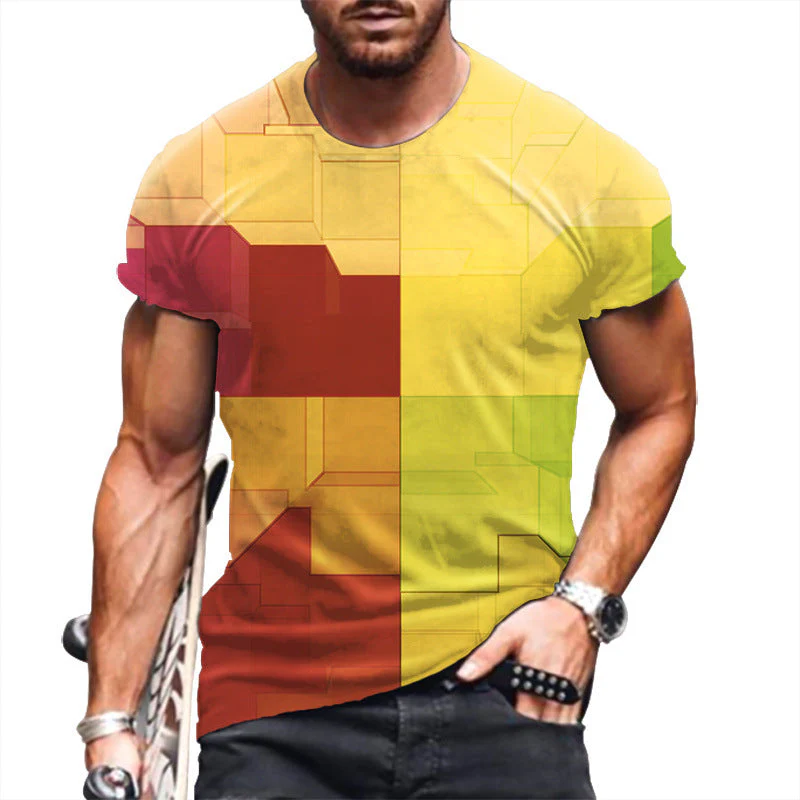 Men's printed short sleeves t-shirts - Image 2