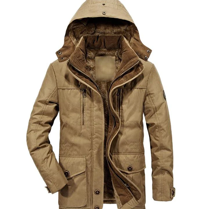 Hooded Velvet Coat - Image 8