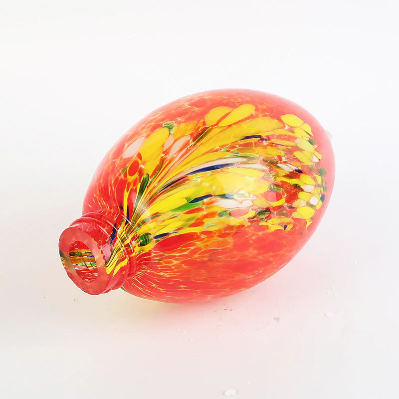 Hummingbird Feeder Hand Blown Glass - Image 13
