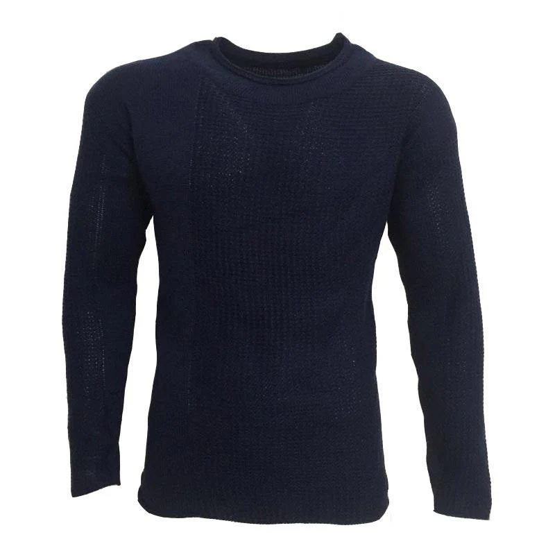 Men Casual Solid Color Knitted Sweater - Image 4