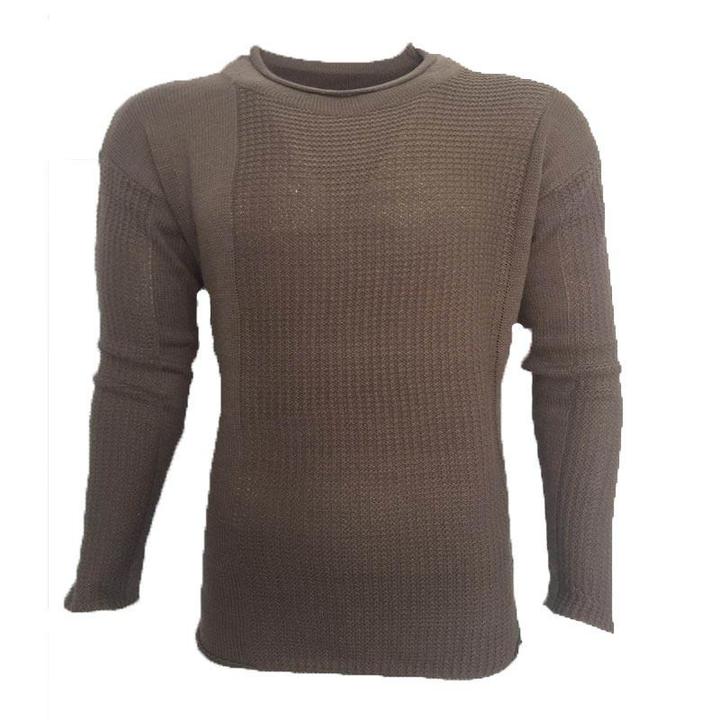 Men Casual Solid Color Knitted Sweater - Image 8