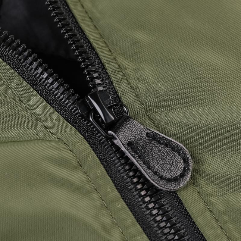 Men ' s Military Bomber Jackets Men Casual Solid Zipper Pilot Jacket New Thin Stand Collar Male Coat Slim Fit - Image 6