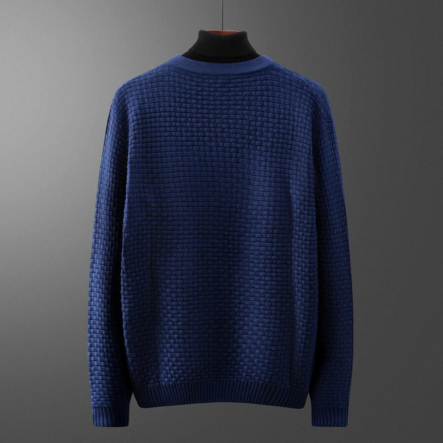 Men's  Cardigan Long Sleeve Sweater - Image 18