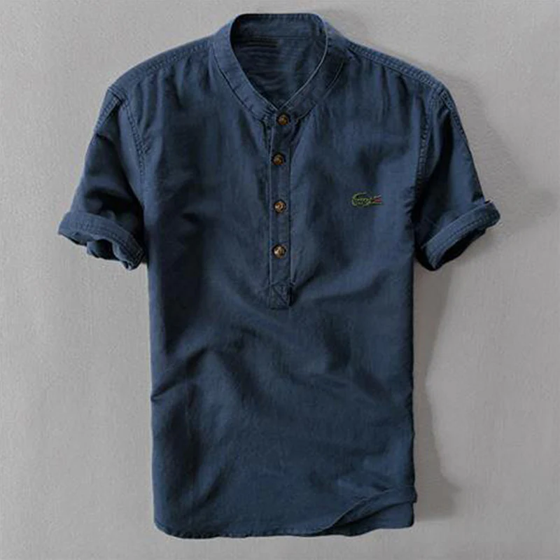 Men's casual art print T-shirt - Image 3