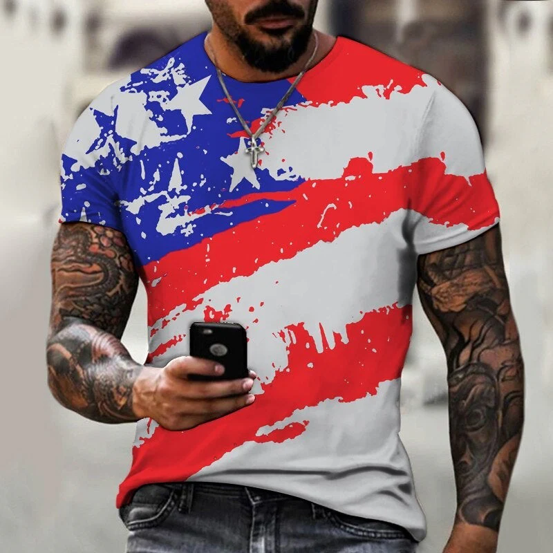 Men's American Eagle flag short sleeve - Image 6
