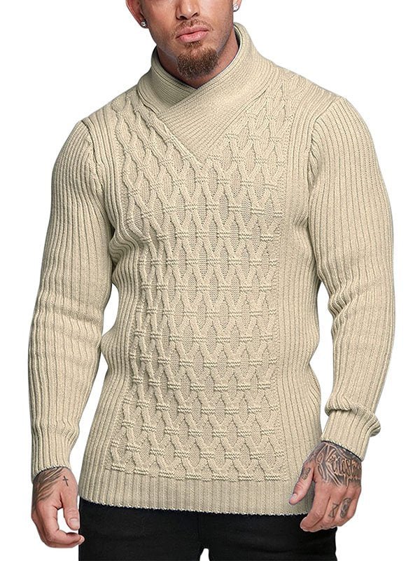 Men's knitted pullover sweater - Image 8