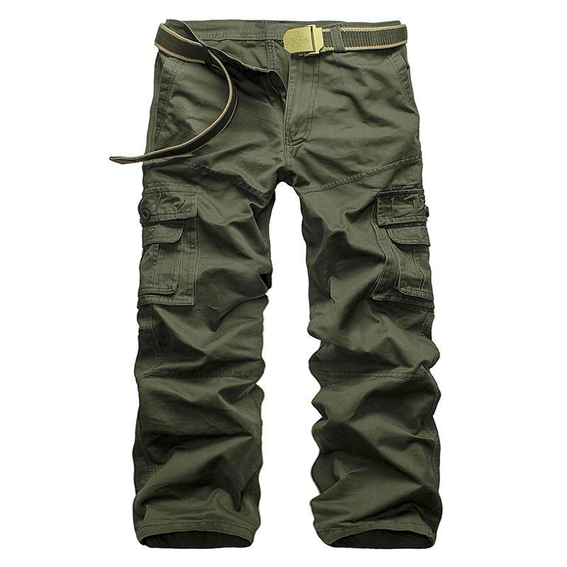 Men's Outdoor Casual Cotton Washed Pants - Image 3