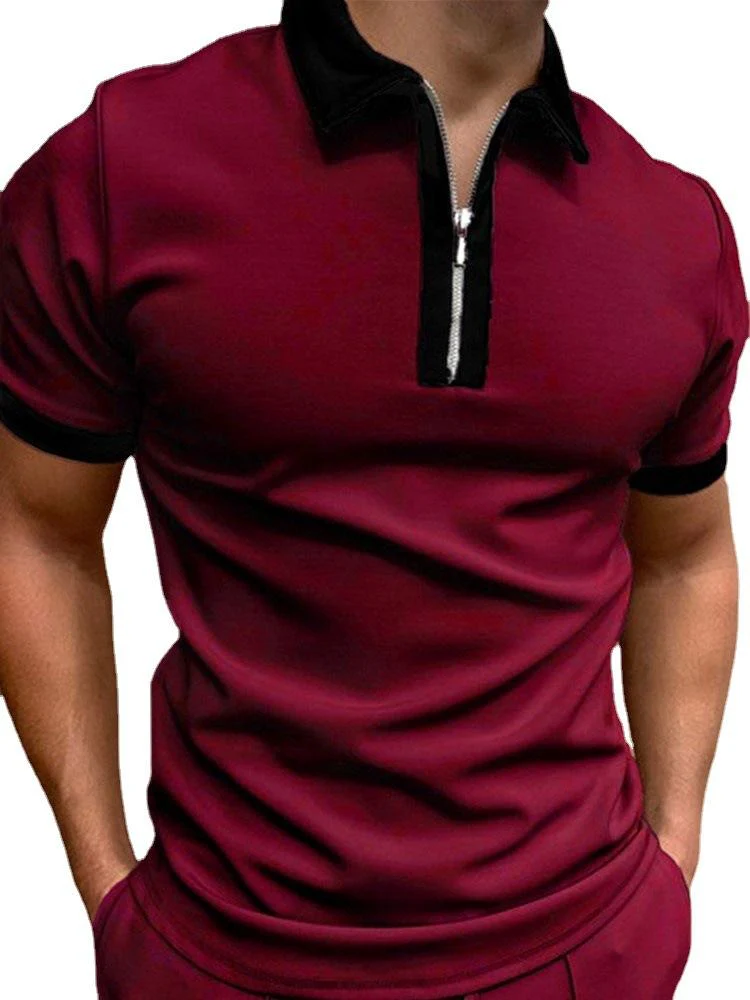 Impact zipper leisure polo shirt - Image 6