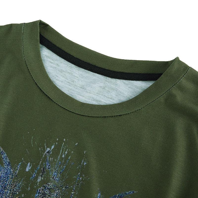 Men's Patriotic American Flag Graphic Long Sleeve T-shirts - Image 21