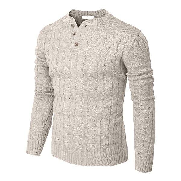Men's Comfortable Multi-Color Sweater - Image 3