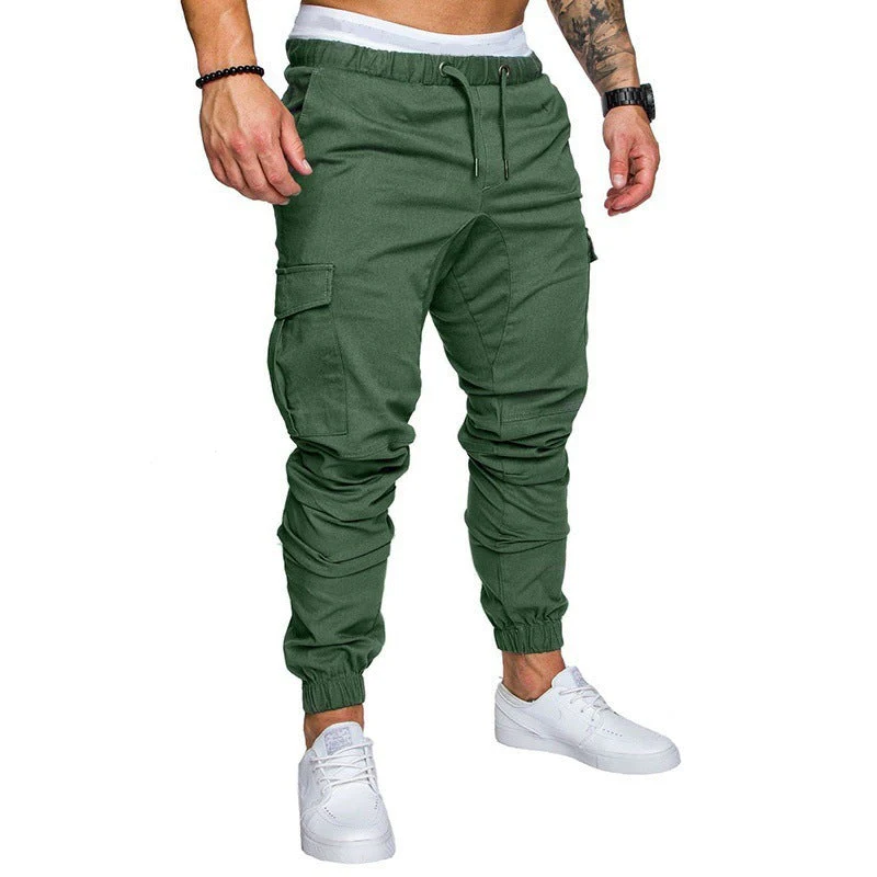 Men's Multi-Pocket Casual Trousers Pants - Image 6